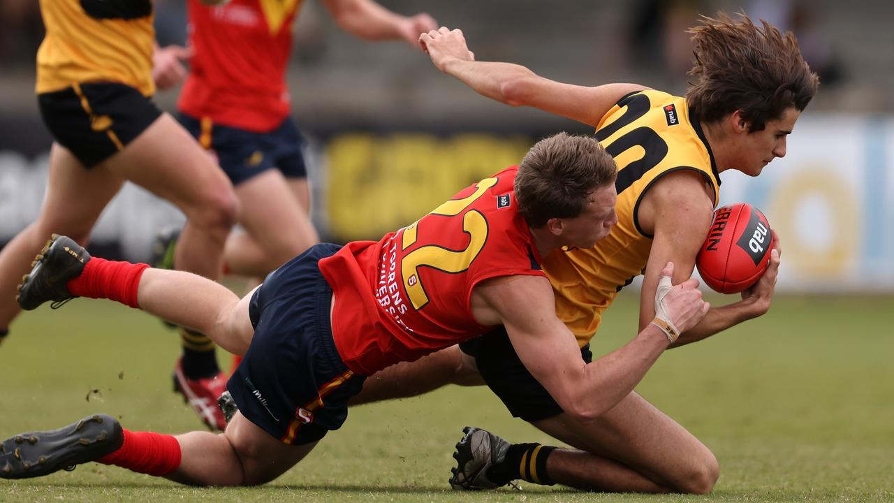 SA vice-captain finished with 21 disposals and five tackles. Picture: Paul Kane/Getty Images