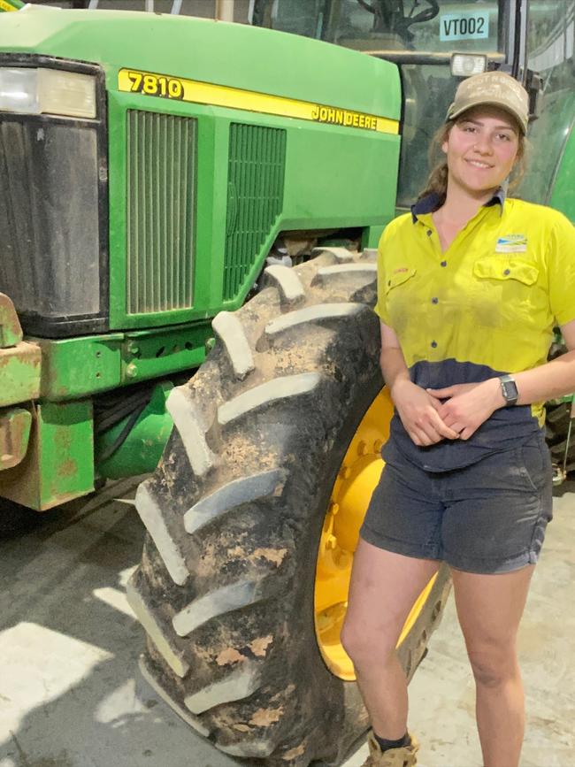 John Deere Technician Awards Agriculture Service Technician of the Year winner Jaymee Ireland.