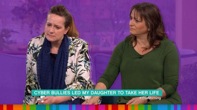 Nicola (left) appeared on a Welsh morning show in 2017. Credit: ITV