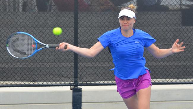 Vera Zvonareva bowed out of the Playford Tennis International with illness. Picture: Supplied