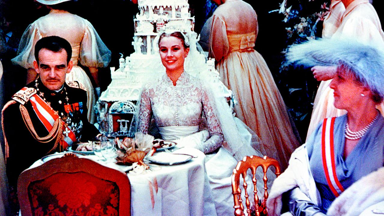 The wedding reception of Princess Grace and Prince Rainier.