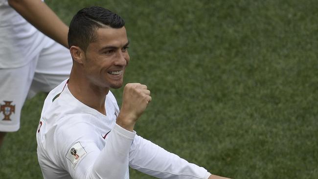 Portugal's forward Cristiano Ronaldo. / AFP PHOTO / Juan Mabromata