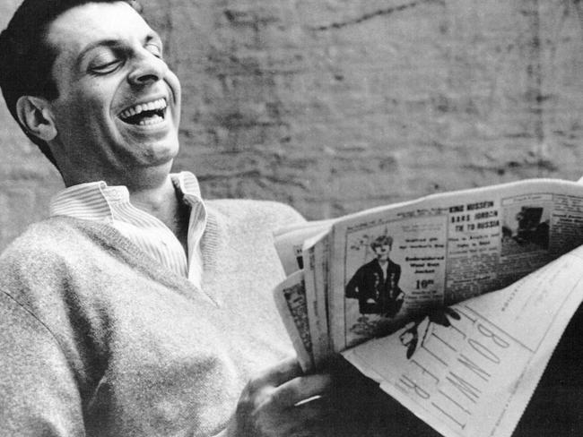 US comedian Mort Sahl who died October 26, 2021