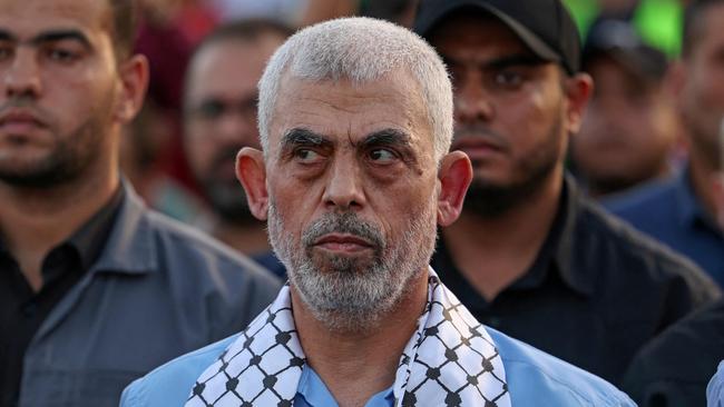 Hamas’s top leader in Gaza, Yahya Sinwar, has maintained that the militant group can survive the war over the long haul. Picture: AFP