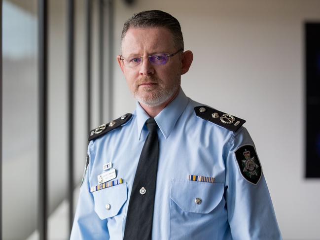 Nigel Ryan, assistant commissioner of the Australian Federal Police’s crime command. Picture: AFP