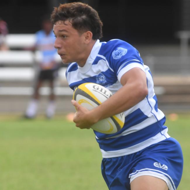 QLD Rugby Union State Championships (17-18 years boys) at the Townsville Sports Precinct. Friday May 23. Northern against Peninsular. Picture: Evan Morgan