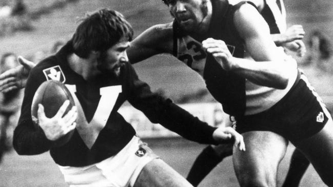 Jeff Dunne playing for Victoria in 1980. Picture: Supplied.