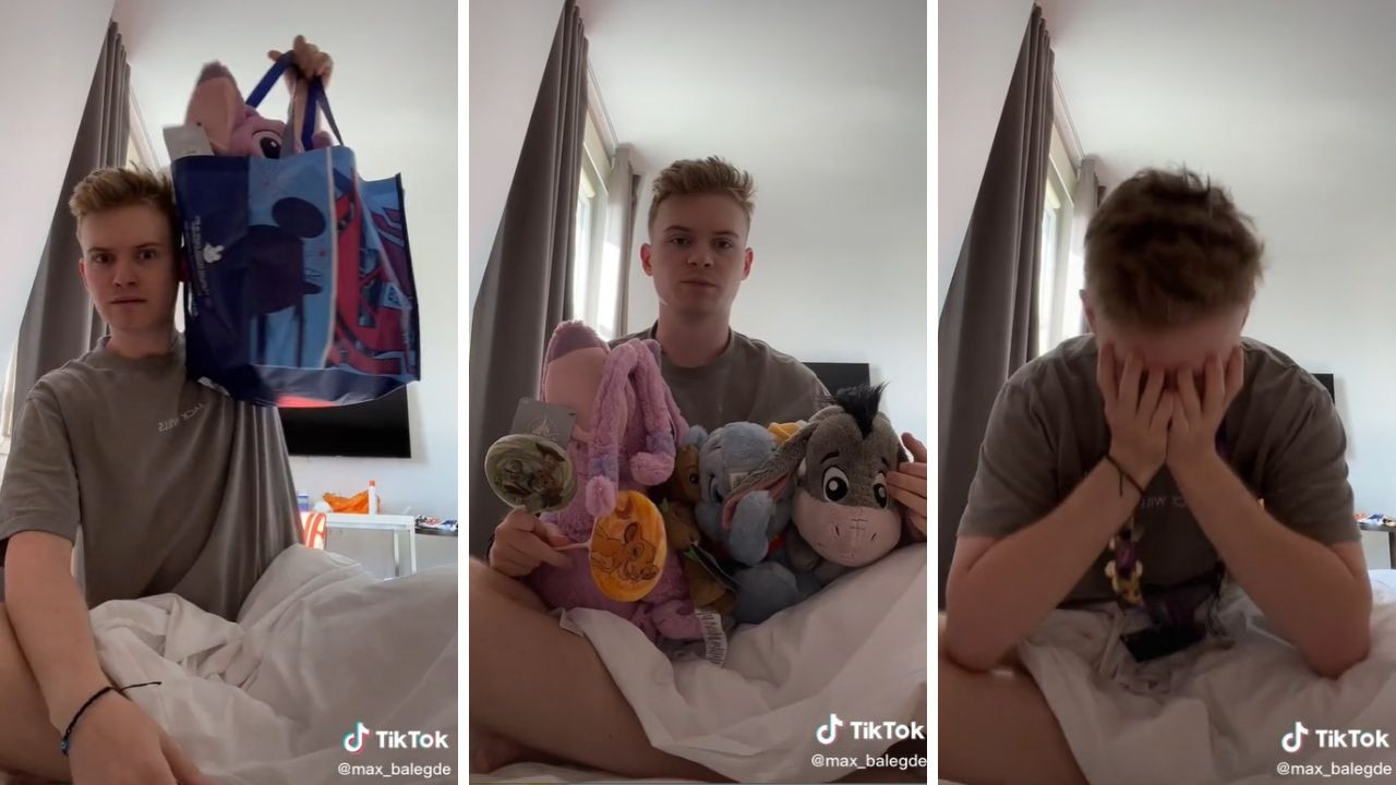 'I’ve spent £300 pounds in one day on Disney propaganda.' Picture: TikTok/@max_Balegde