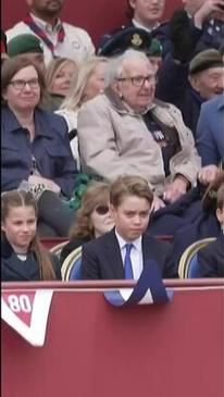 Prince George, Princess Charlotte and Prince Louis celebrate the 80th anniversary of VE Day