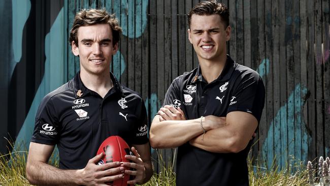 The Blues snared Sam Philp and Brodie Kemp in the first round of the draft. Picture: Getty Images