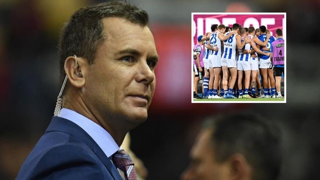 Wayne Carey took aim at the Kangaroos.