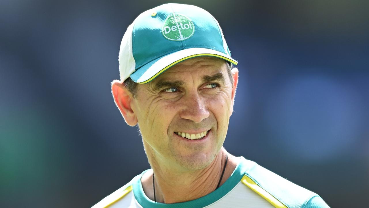 Former Australian head coach Justin Langer.  Photo by Quinn Rooney / Getty Images