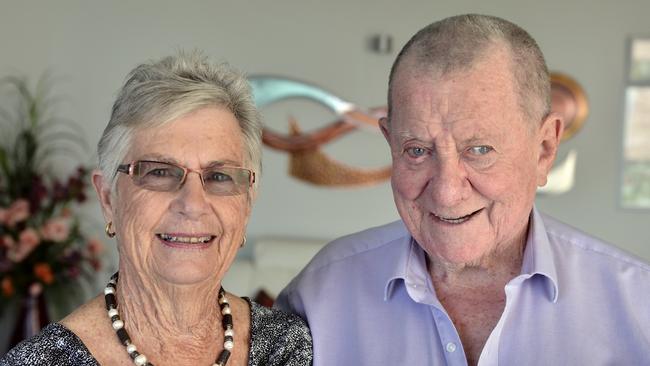 Roy and Nola Thompson have extended their support to the University of the Sunshine Coast. Picture: Patrick Woods