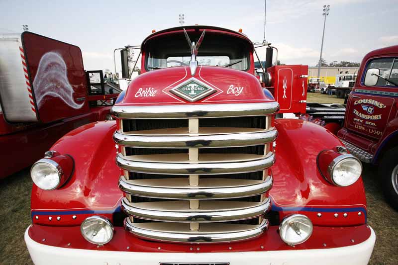 A world record was gained for the most Mack trucks in one spot at the Gatton Showgrounds on Sunday. More than 300 trucks and thousands of locals showed up to check out these giants of the road. Picture: David Nielsen