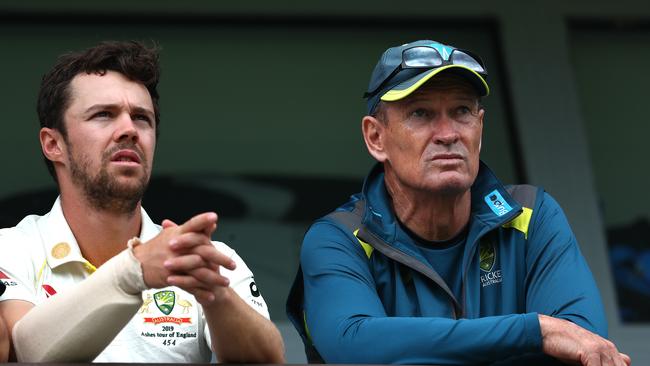 Graeme Hick is a popular figure among the Aussie players after a long spell as batting coach.