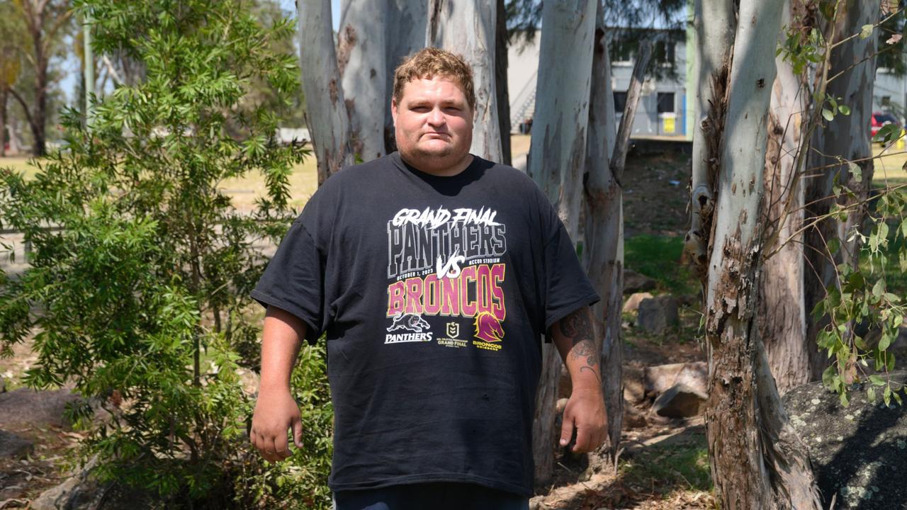 Charlie Hughes is walking from Nanango to Coorparoo to raise awareness for the blind in his community.