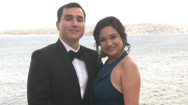 Liz Albornoz and her husband Victor