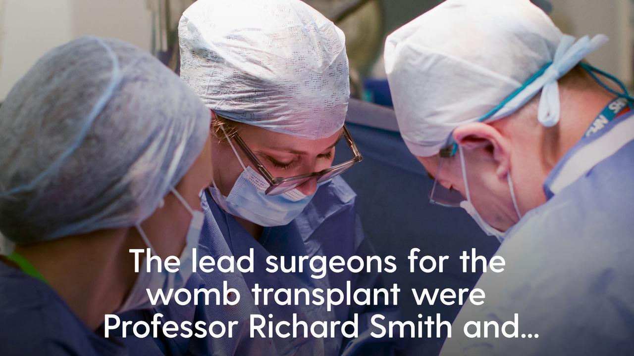 Girl named Amy becomes first baby in the UK born from a womb transplant