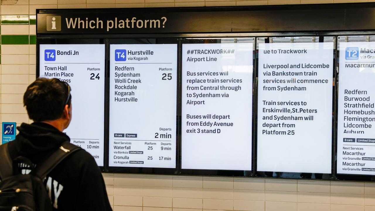 Sydney Trains to be disrupted by trackwork this weekend, Harbour Bridge closed