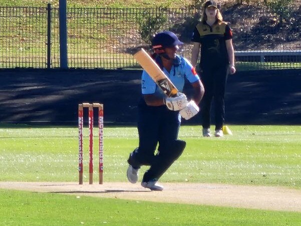 Neha Joshua hit the top score for Parramatta. Picture: Parramatta District Cricket Club