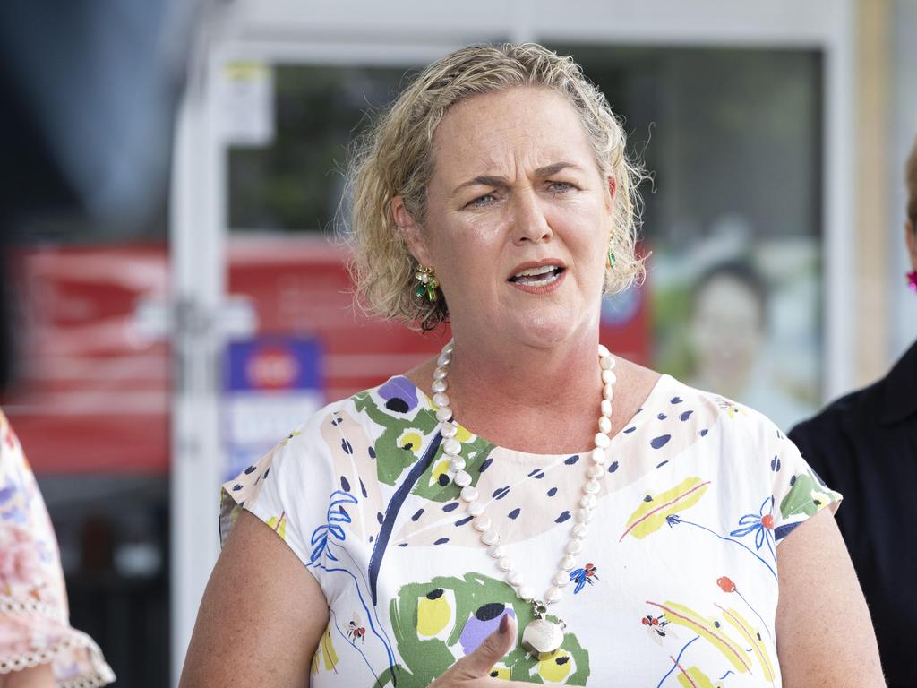 President of the Queensland Teachers' Union Cresta Richardson. Picture: Richard Walker