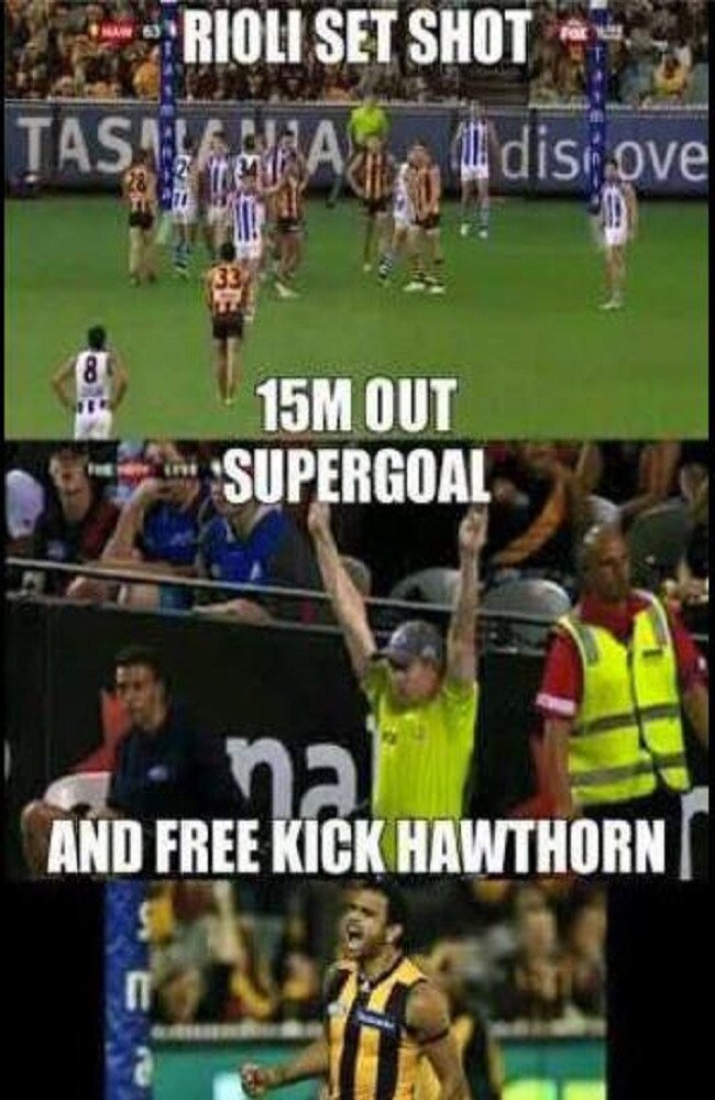 Rioli supergoal from a free kick.