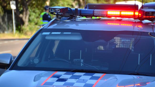 Police at a static roadside breath test site on Balls Lane in Mysterton as Operation Cold Snap rolls out for the school holidays. Picture: Natasha Emeck