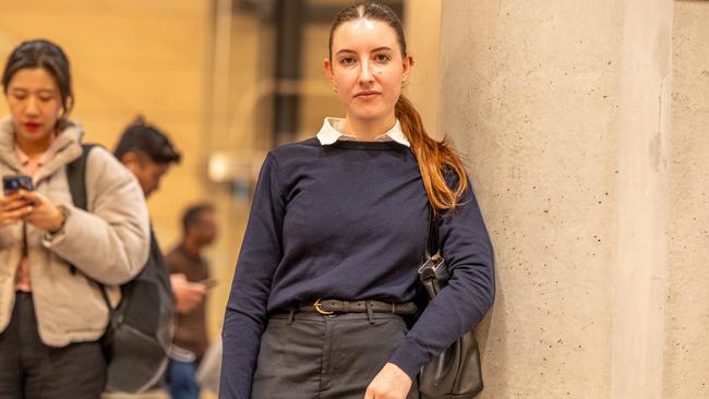 Rebecca Lambert was “pretty frustrated” by the delays. Picture: Thomas Lisson