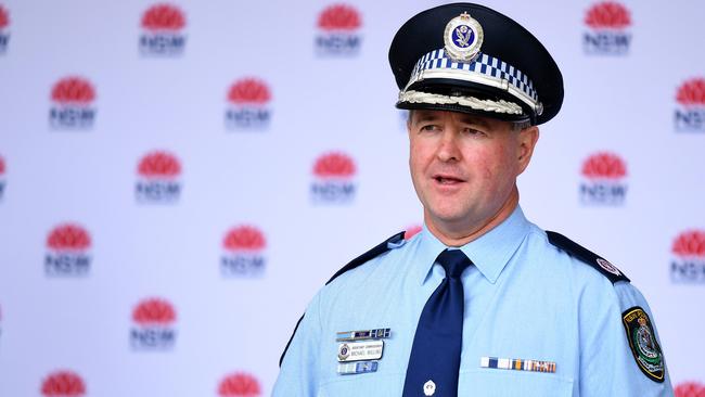 NSW Police Assistant Commissioner Mick Willing. Picture: NCA NewsWire/Bianca De Marchi