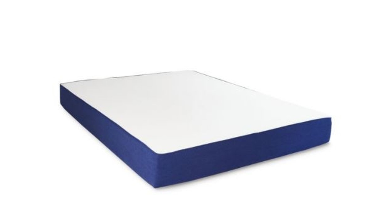 The vacuum-packed mattress expands to full size once unpacked. Picture: Supplied