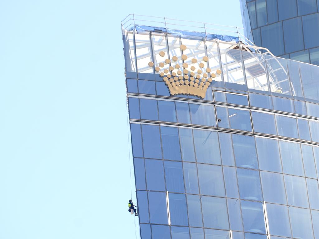 Sydney’s new Crown building in Barangaroo. Picture: NCA NewsWire / Jeremy Piper