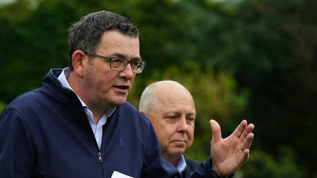 Victorian Premier Dan Andrews has doubled down on his decision to cancel the Commonwealth Games. Picture: NCA NewsWire / Luis Enrique Ascui