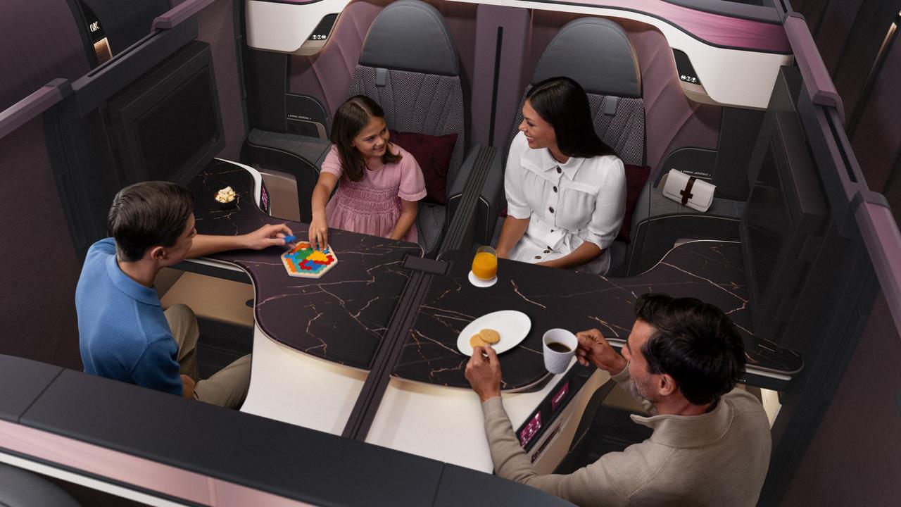 The new QSuite from Qatar Airways.