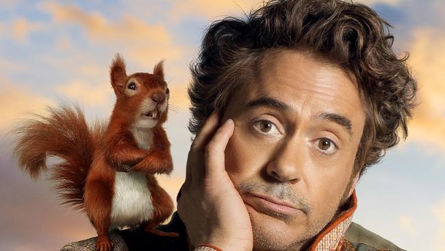 Robert Downey Jr as Dr Dolittle.