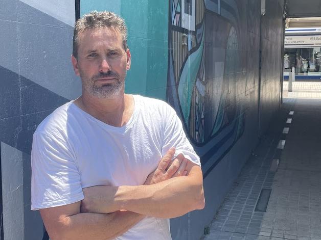 Daniel Beattie, who takes daily clips of drug affected or mentally ill people wreaking havoc in the CBD is determined to remain the city's megaphone until the streets of Maryborough are made safer. PHOTO: Phillip Clynes-Clinton.