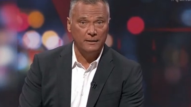 Stan Grant hosting ABC's Q+A program on Thursday, September 15, 2022 that discussed topics including the Queen's death, the future of the monarchy and colonisation.