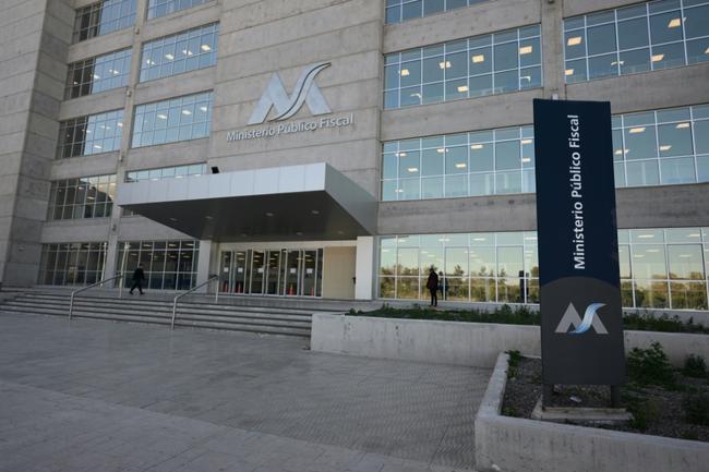 View of the public prosecutor's office headquarters in Mendoza, Argentina