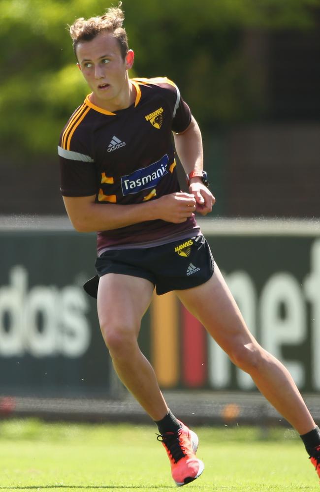 After missing out on last season’s Grand Final, Billy Hartung’s attitude at training will ensure there’s no complacency among his teammates. Picture: Getty Images