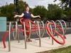 ‘Waste of funds’: Bike rack art cost thousands – but makes it unusable