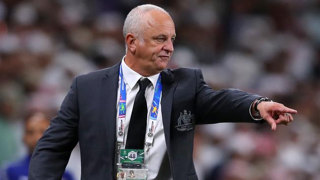 Graham Arnold’s Olyroos are one stop closer to the Olympics. Picture: Getty Images