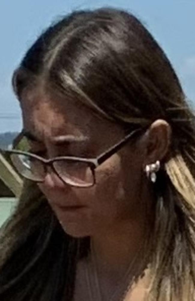 Blake Cross’ co-accused Jorja Wheeler leaves Taree Local Court on Wednesday, March 8