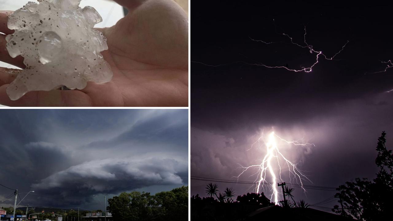 Sunshine Coast, Wide Bay warned of more storms, giant hail