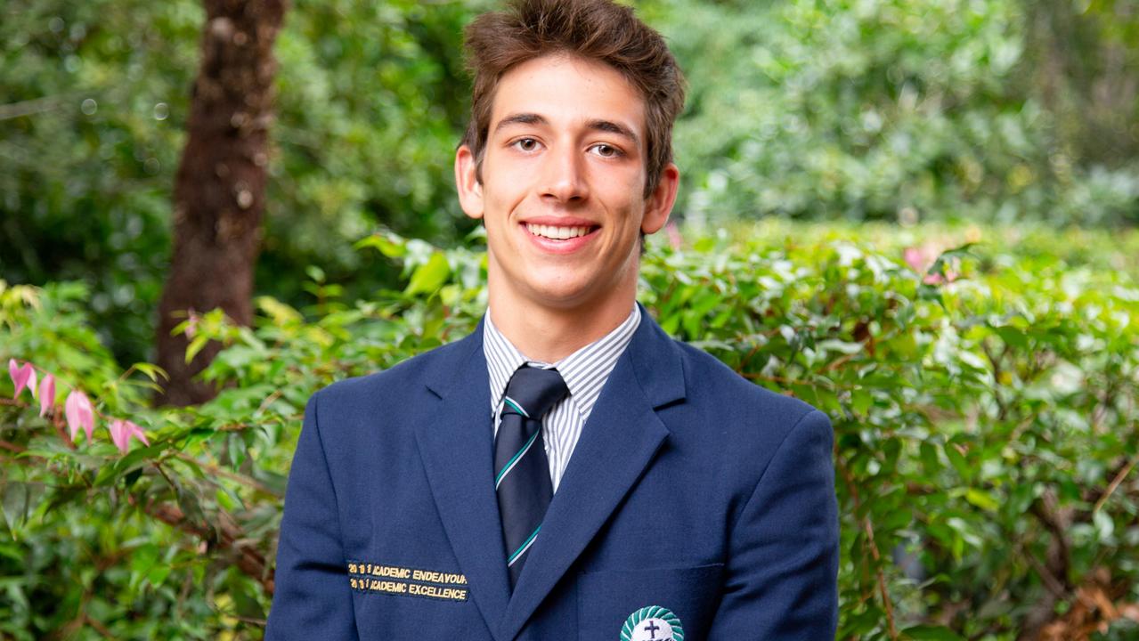 Matthew Flinders Anglican College student Josh Fabiani