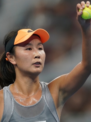 The Women's Tennis Association (WTA) have grown increasingly concerned over its tennis player Peng Shuai who they have not heard from since she made sexual assault allegations against a Chinese government official. Picture: Getty Images