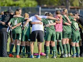 STICKING TOGETHER: Western Pride juniors have keen coaches like Russell Yarrow eager to help them develop. Picture: Cordell Richardson