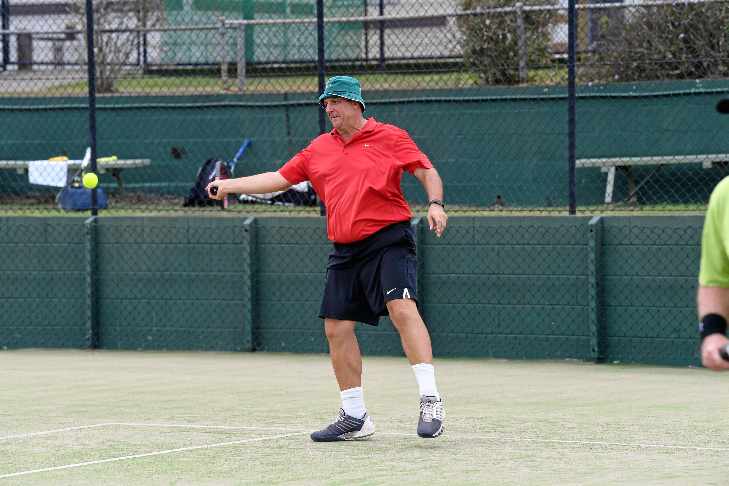 Gympie Tennis tournament - John Grant. Picture: Troy Jegers