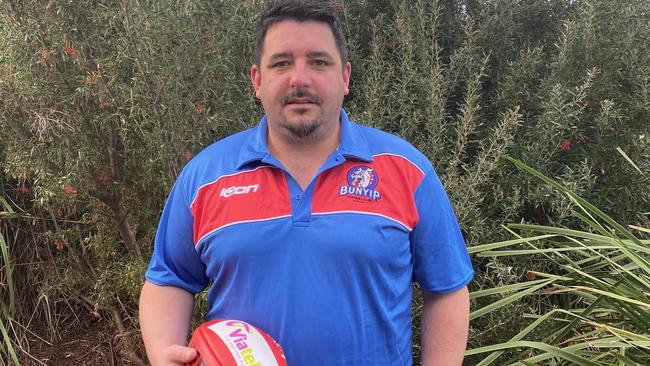 Locked in: new Bunyip coach Tim McGibney.