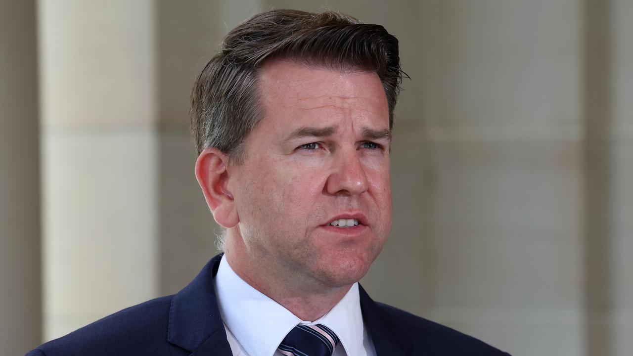 Deputy Leader of the Opposition Jarrod Bleijie has come out swinging against Mackay MP Julieanne Gilbert over her comments in parliament calling for Whitsunday MP Amanda Camm to be sacked if she doesn’t start sticking up for children. Picture: Liam Kidston