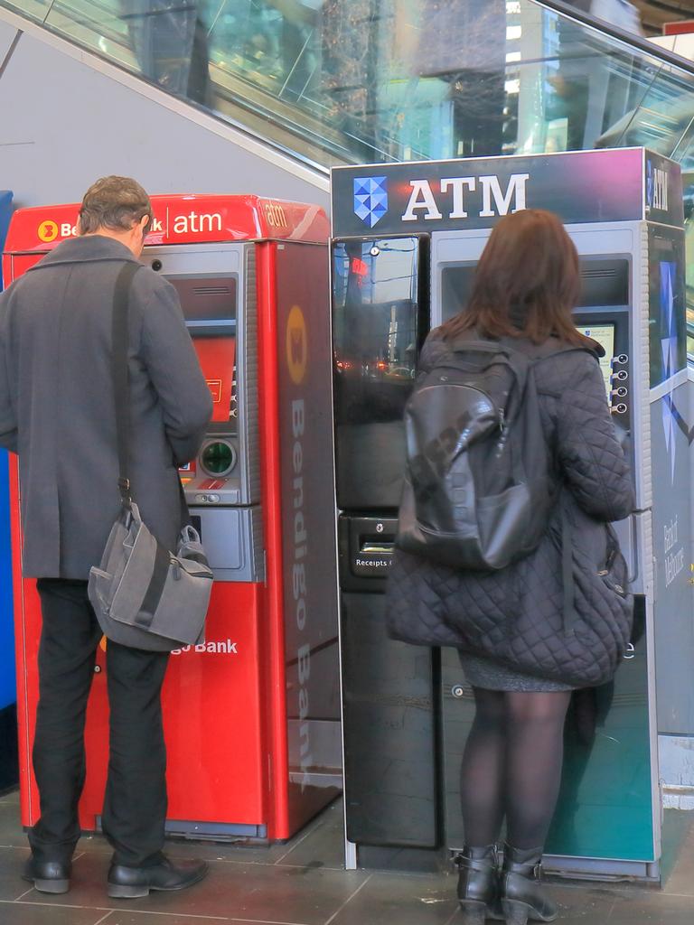 He now withdraws money from ATMS. Picture: iStock