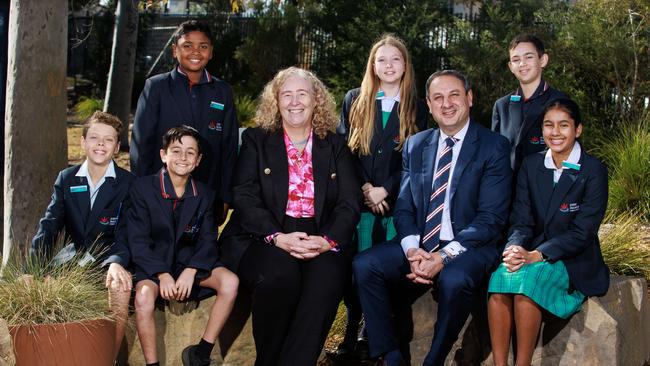 Donna Wilcox (centre) is the department’s new Executive director of Employee Relations, and is undertaking her placement in Orange. Picture: Justin Lloyd.